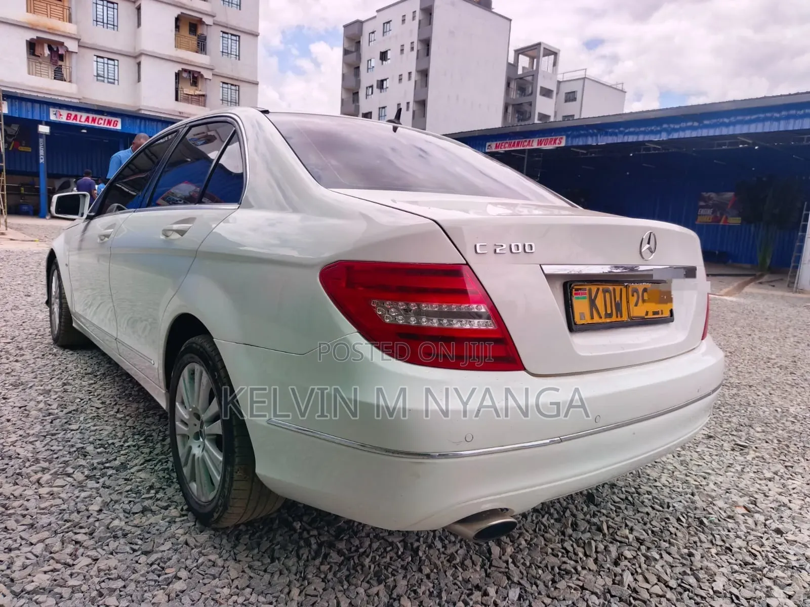 Mercedes-Benz C200 2014 White