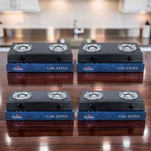 Bulk Prices OLELON Stainless Steel Table Top 2 Burner Cookers