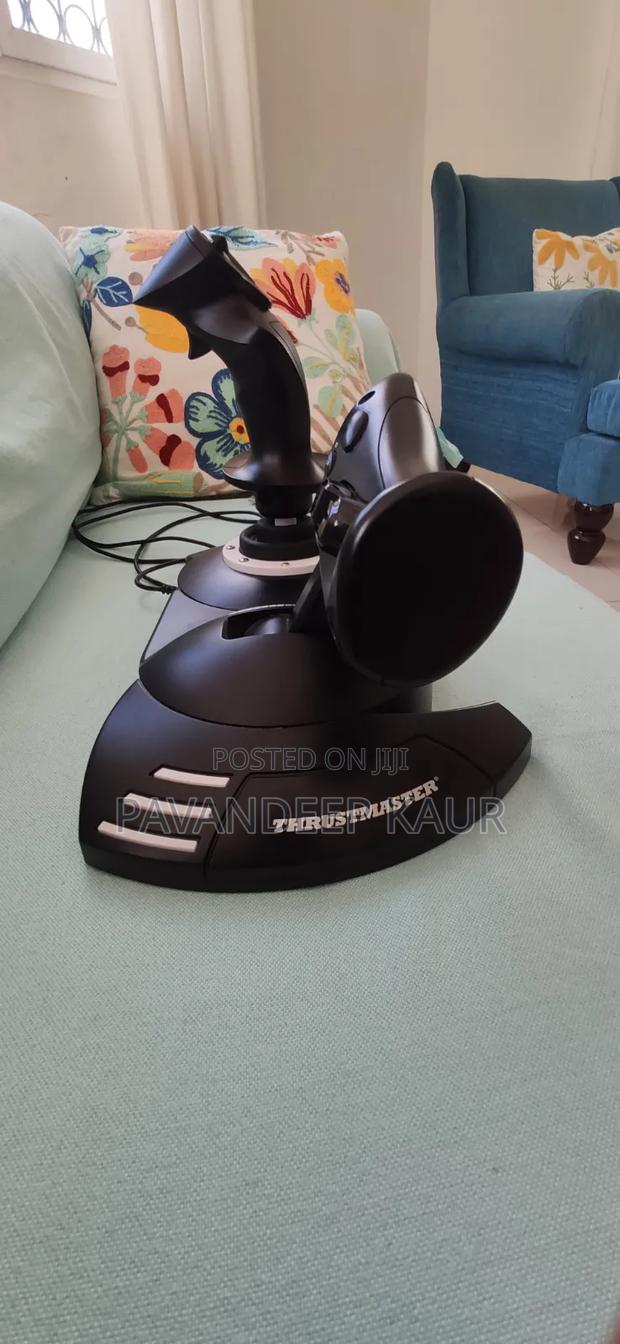 Flight Simulator T Flight Hotas 1 in Mint Condition No Box No Papers - thumbnail 3