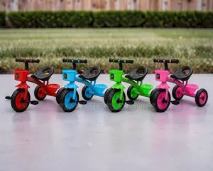 Factory Prices Easy Grip Handlebars 1-3yrs Age 3 Wheels Kids Tricycles