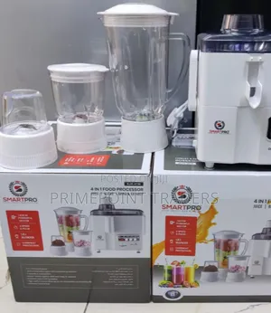 Smartpro 4-in-1 Juicer Food Processor – Juice, Blend, Grind & Extract