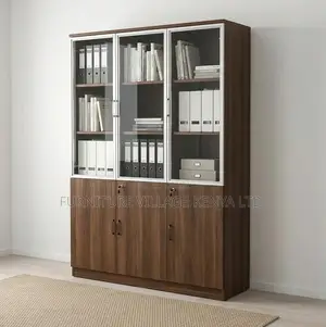 Office Cabinet; 3 Door Lockable Office Executive Storage Cabinet
