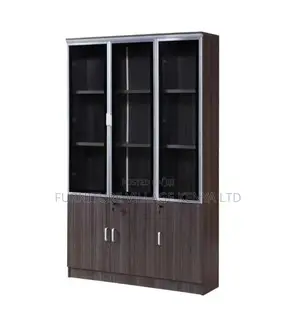 Office Cabinet; 3 Door Lockable Office Executive Storage Cabinet