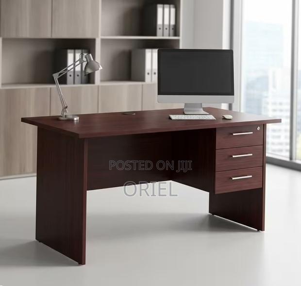 120CM Office Study Desk : Modern Home Office Study Desk - thumbnail 9