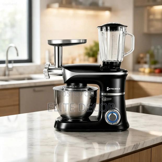 Premier PM506 3-in-1 Stand Mixer 6.5L + Blender + Meat Mincer - thumbnail 2