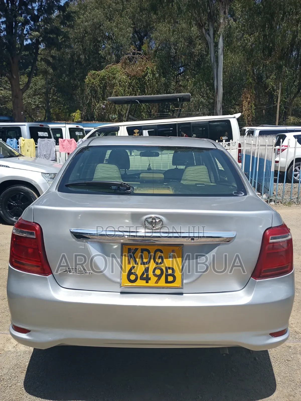 Toyota Axio 2016 Silver
