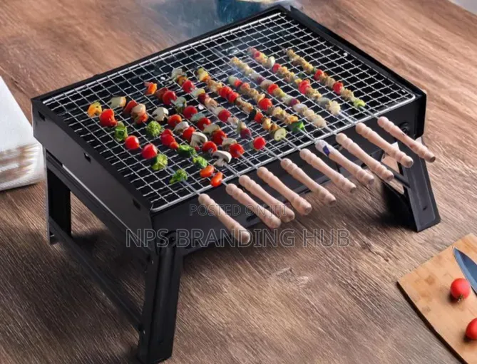 Portable Foldable Barbecue Charcoal Grill for Outdoor