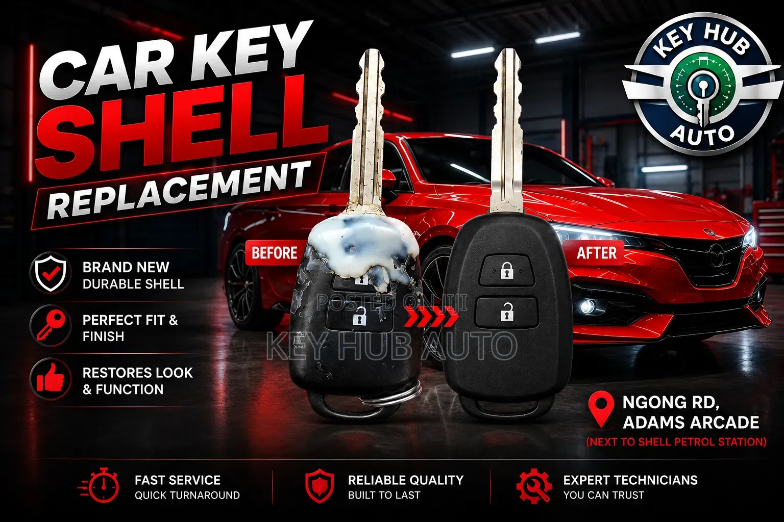 Replace Your Old Key Shells