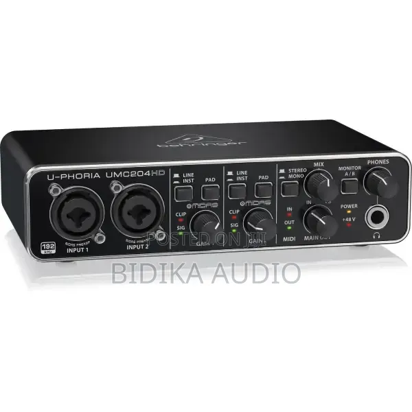 Behringer UMC204HD Soundcard