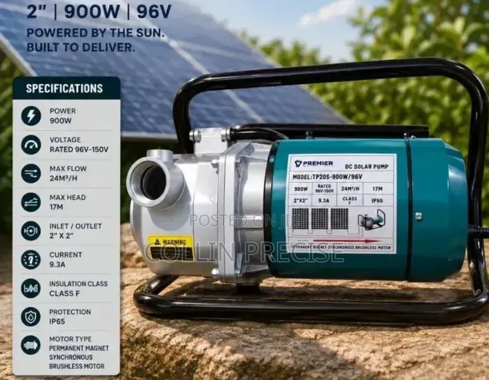 2 Inches 900W DC Solar Surface Pump
