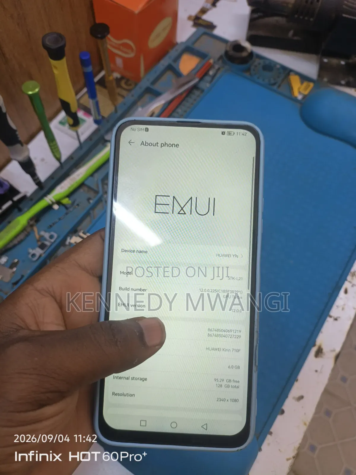 Huawei Y9s 128 GB Blue