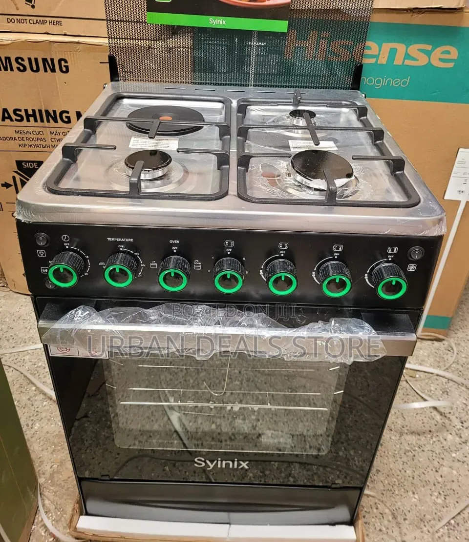 Syinix 60×60 3+1 Standing Cooker