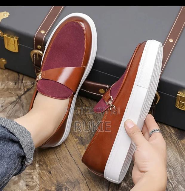 Suede Monk Shoes - main view