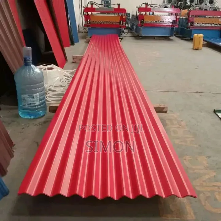 Corrugated Profile Glossy Finish
