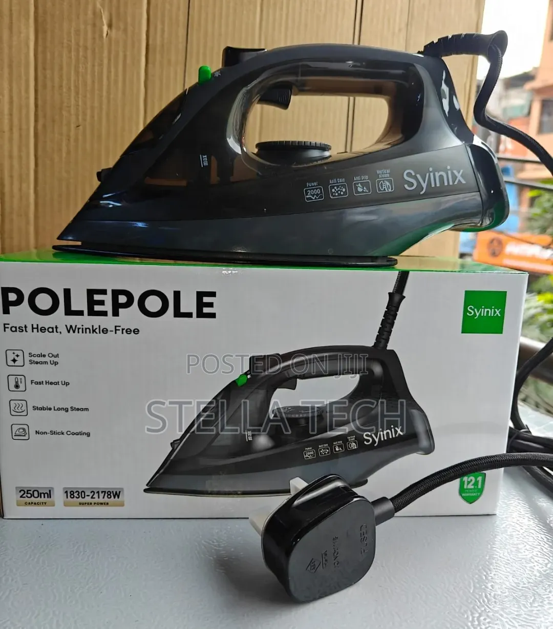 Syinix Steam Iron Box
🔥🔥🔥🔥