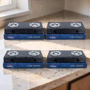 Factory Deals OLELON Stainless Steel Table Top 2 Burner Cookers