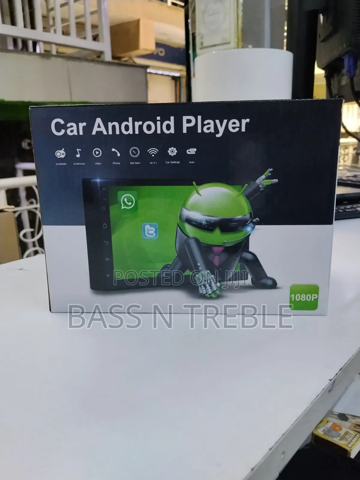 Car Audio 7" Radio Qled (4gb-64gb)