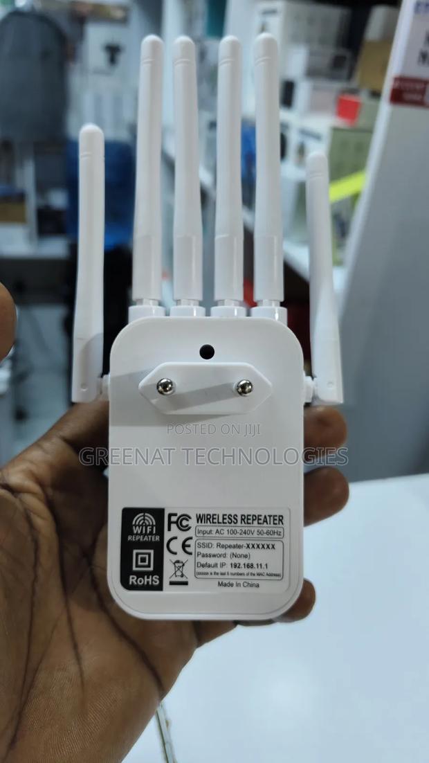 Wireless Repeater 6 Antenna WiFi Extender - 300Mbps High Speed - main view