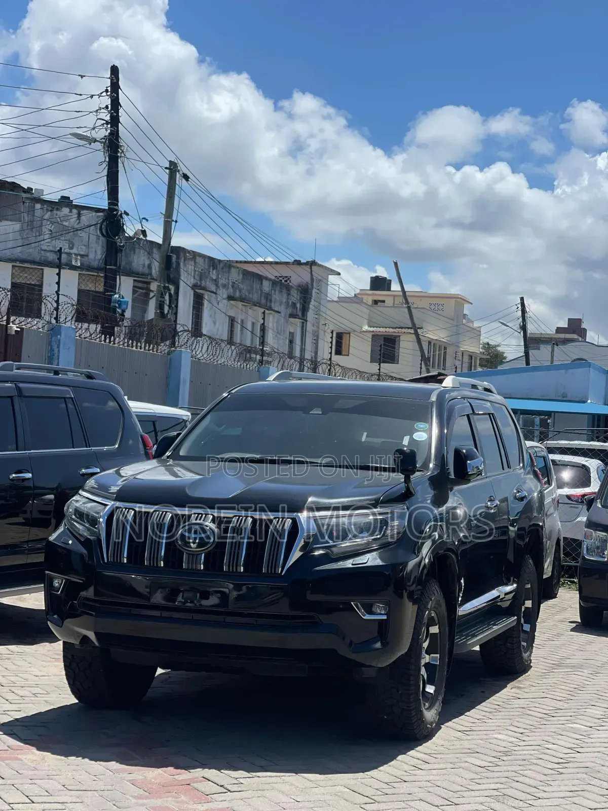 Toyota Land Cruiser Prado 2019 Matt Black
