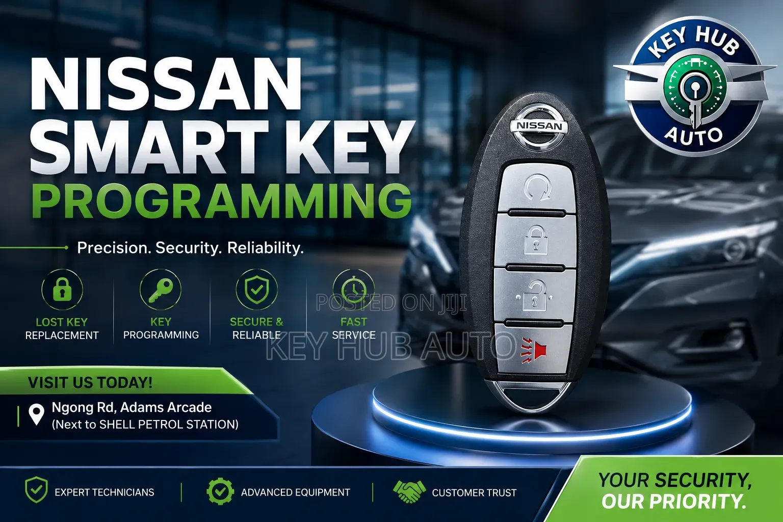 🔑 Your Nissan Deserves a Key That Works Perfectly