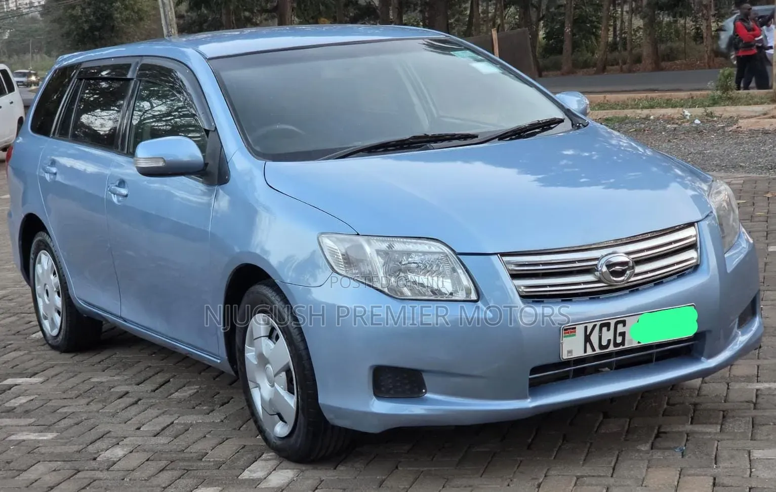 Toyota Corolla Fielder 2008 Blue