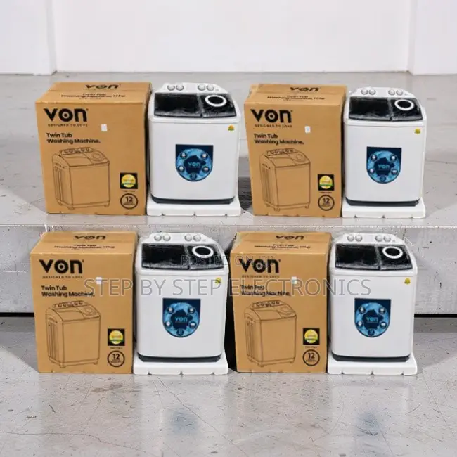 Factory Direct Prices Energy Saving VON 10KG Twin Tub Washing Machines