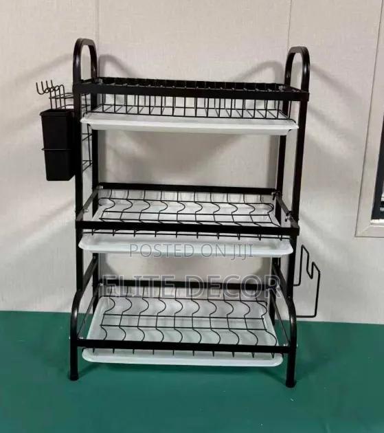 Executive Carbon Black Advanced 3 Layer Dish Rack - thumbnail 2