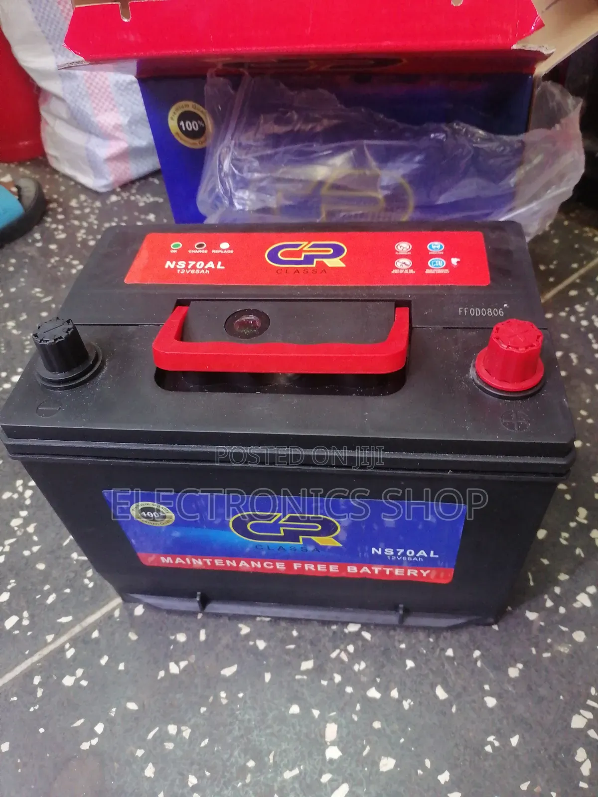 Crns70.12v/65ah Sealed Automotive Car Battery