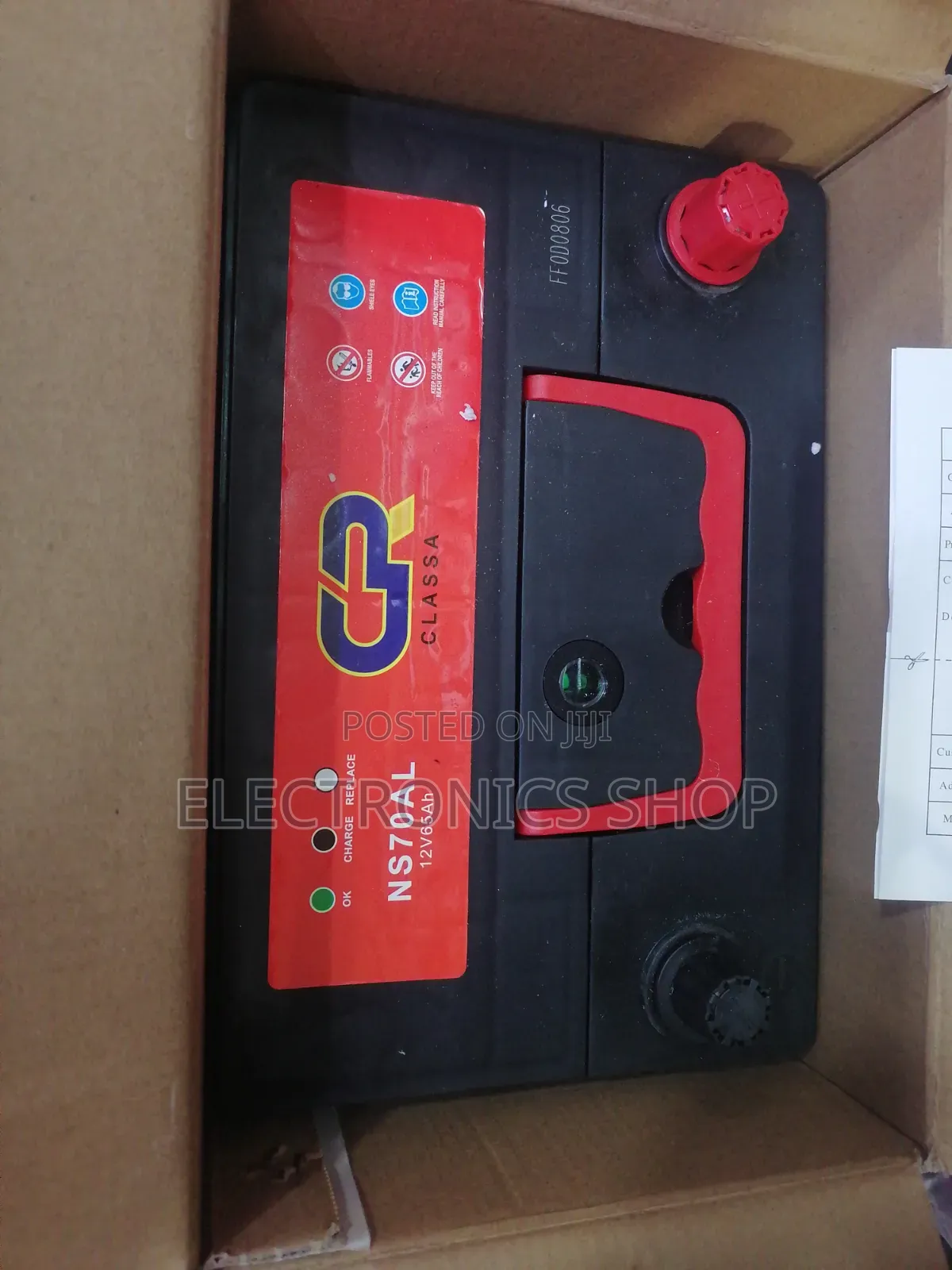 Crns70.12v/65ah Sealed Automotive Car Battery