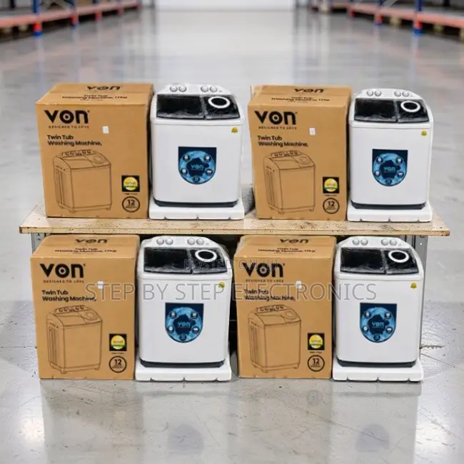 Factory Direct Prices Family Size VON 10KG Twin Tub Washing Machines