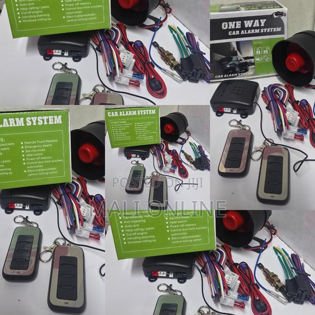 Car Alarm System Remote With Theft Security Siren