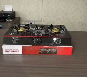Smart Pro Glass 3-Burner Gas Cooker – Modern Kitchen Essential