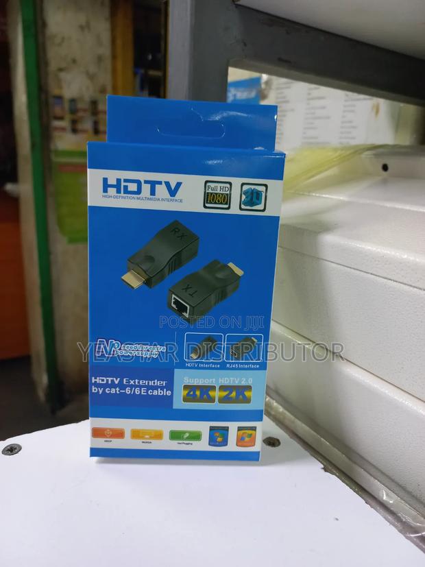 Hdmi Extender Over Cat6/Cat6e 30 Meters