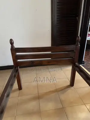 Wooden Single Bed – Strong & Sturdy