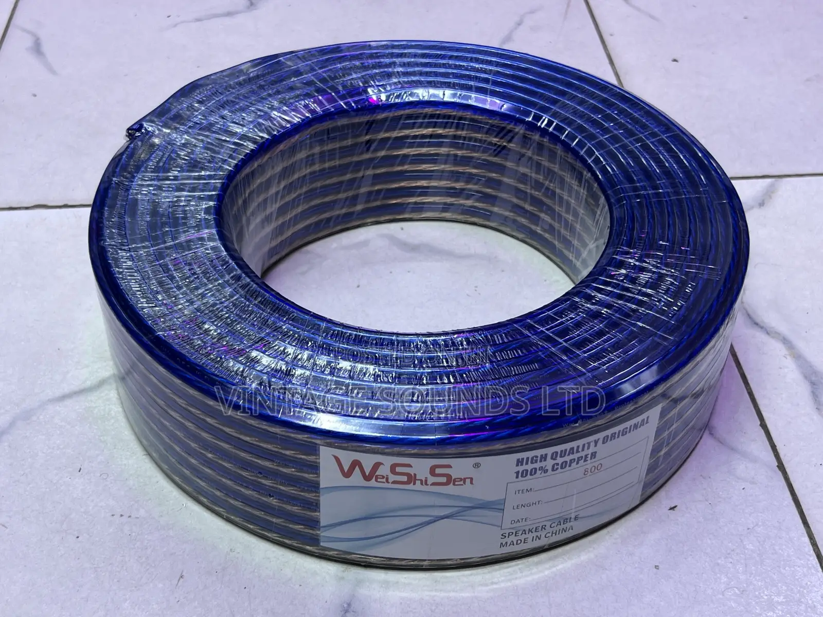 WSS Professional Gauge 800 Heavy Duty Speaker Cable (2.5 Mm2)