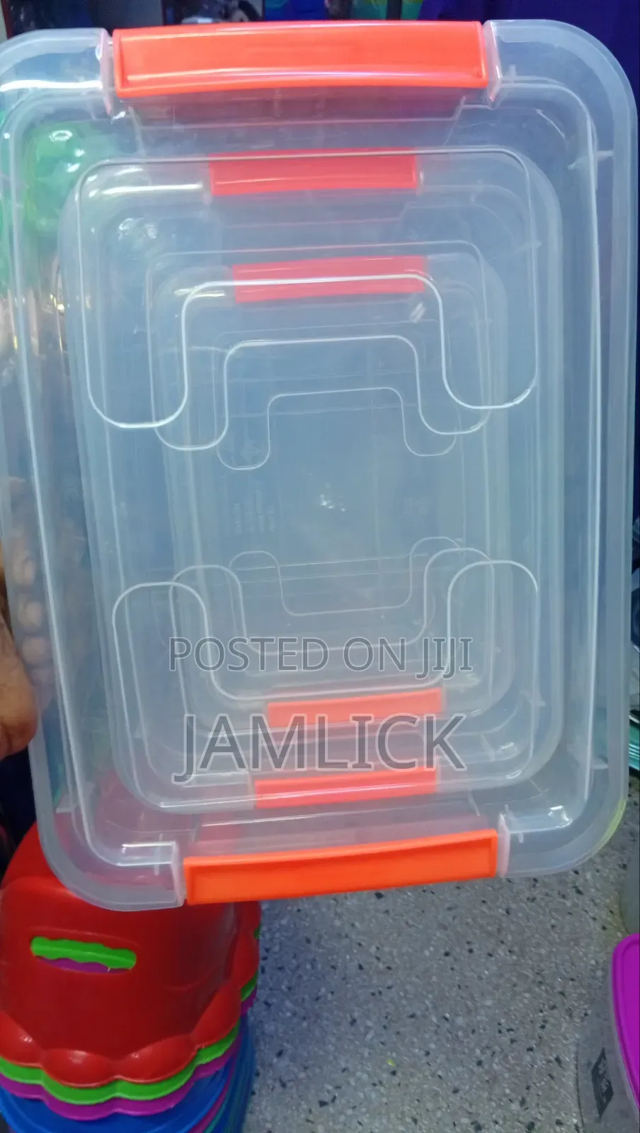 3-Piece Plastic Container Set - RM122