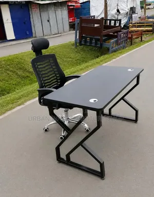 Metallic Study Desk Set