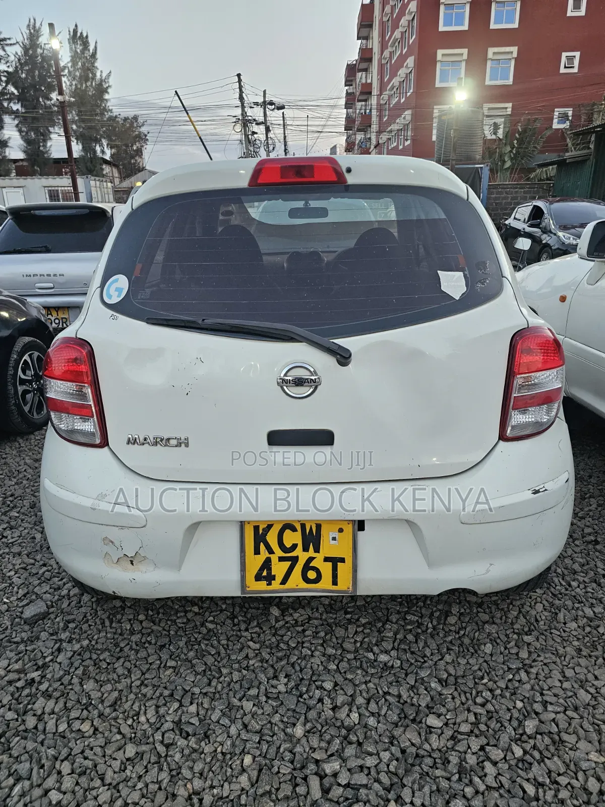 Nissan March 2013 White