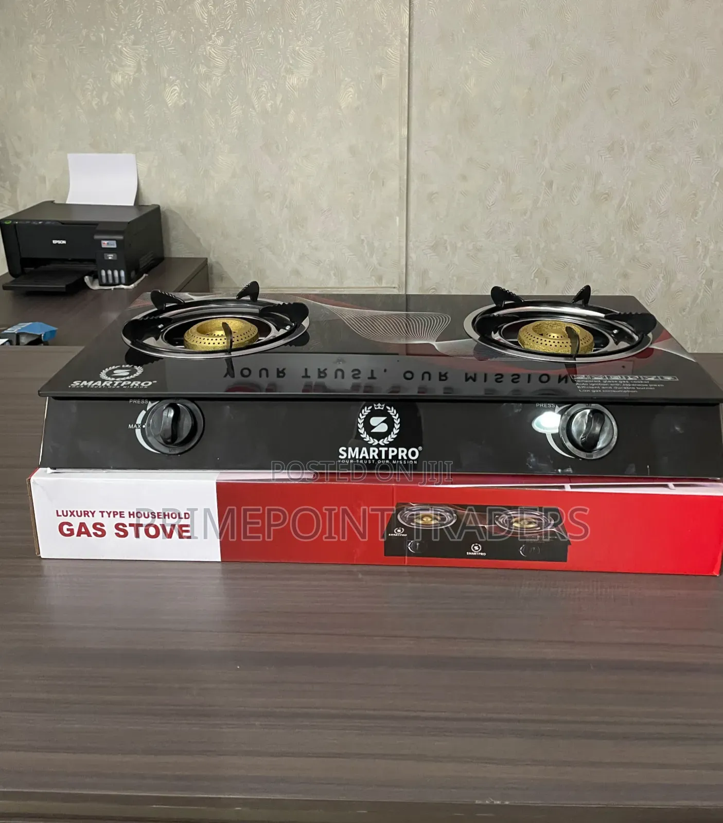 Smartpro Glass 2-Burner Cooker – Modern Kitchen Essential