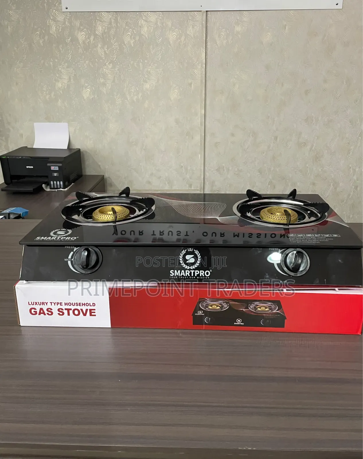 Smartpro Glass 2-Burner Cooker – Modern Kitchen Essential