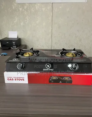 Smartpro Glass 2-Burner Cooker – Modern Kitchen Essential