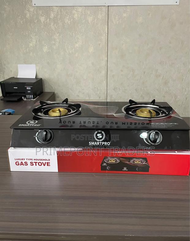 Smartpro Glass 2-Burner Cooker – Modern Kitchen Essential - thumbnail 2