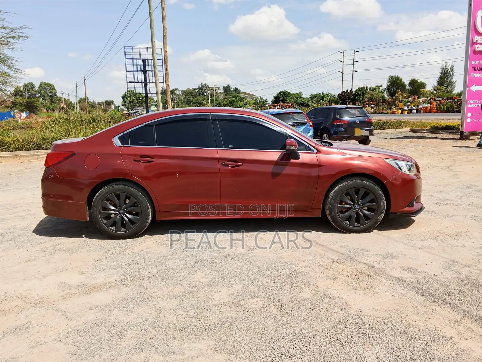 Subaru Legacy 2015 Red