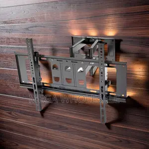 Sell-Off 40-70Kg 32"-85" Double Arm Tilting Swivel TV Wall Mounts