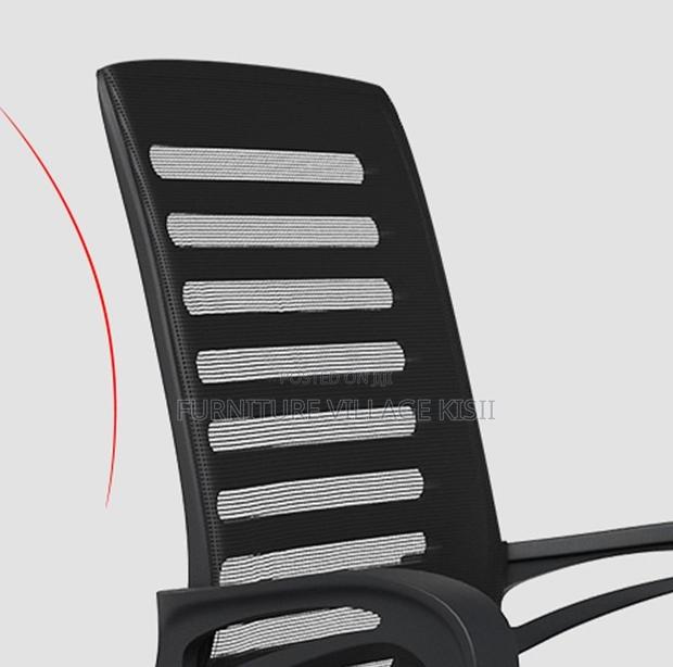 Office Chair; Ergonomic Black Mesh Task Chair - thumbnail 11