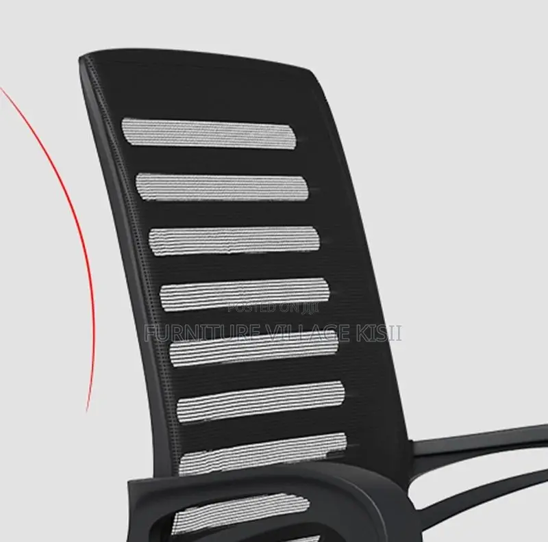 Office Chair; Ergonomic Black Mesh Task Chair
