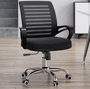 Office Chair; Ergonomic Black Mesh Task Chair