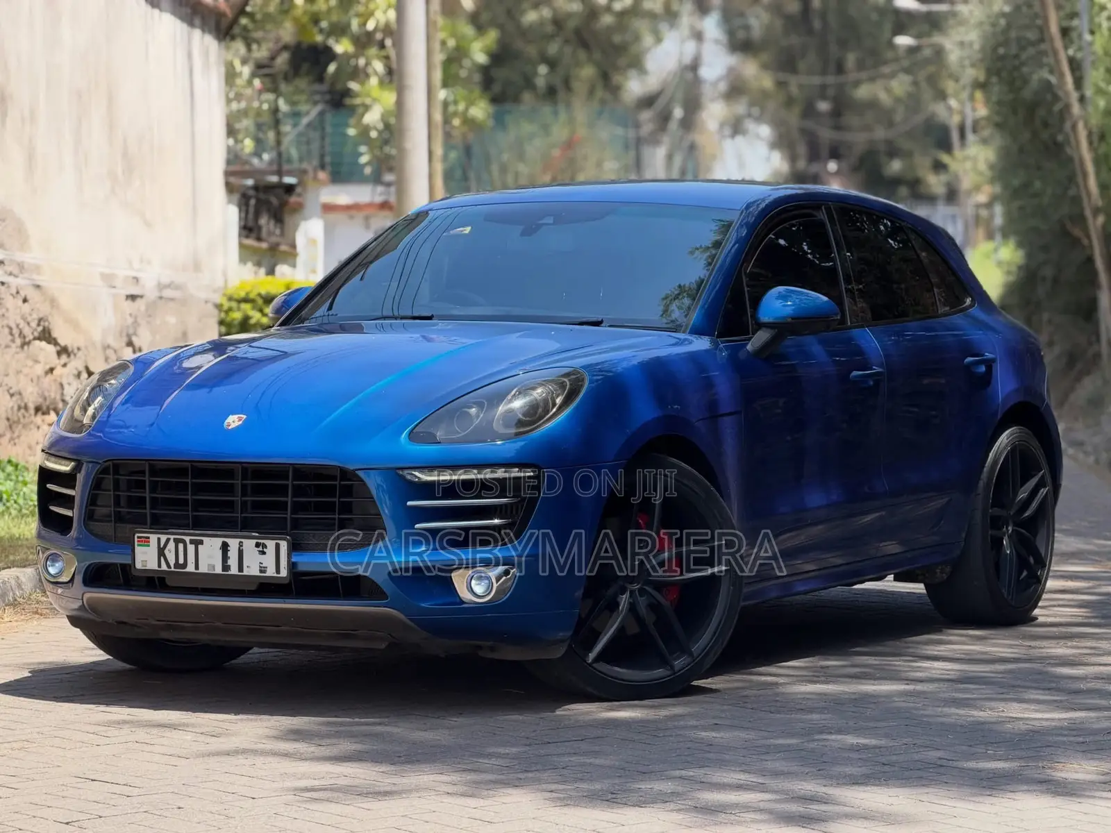 Porsche Macan S 2016 Blue