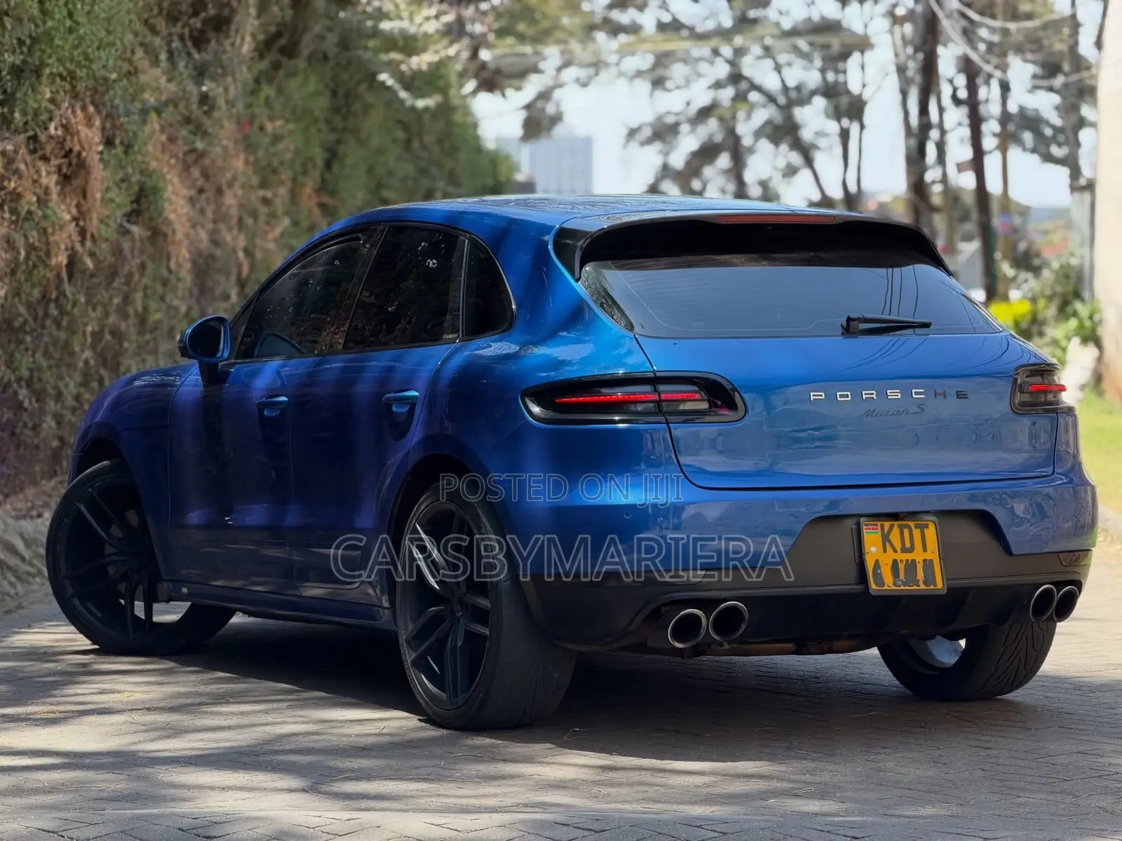 Porsche Macan S 2016 Blue