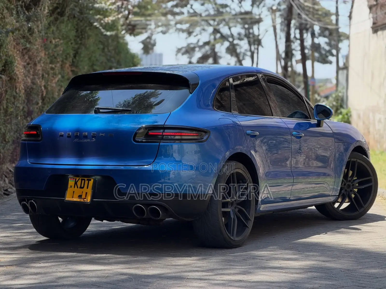 Porsche Macan S 2016 Blue